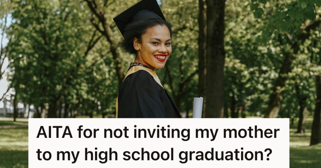 Smiling graduate holding her diploma