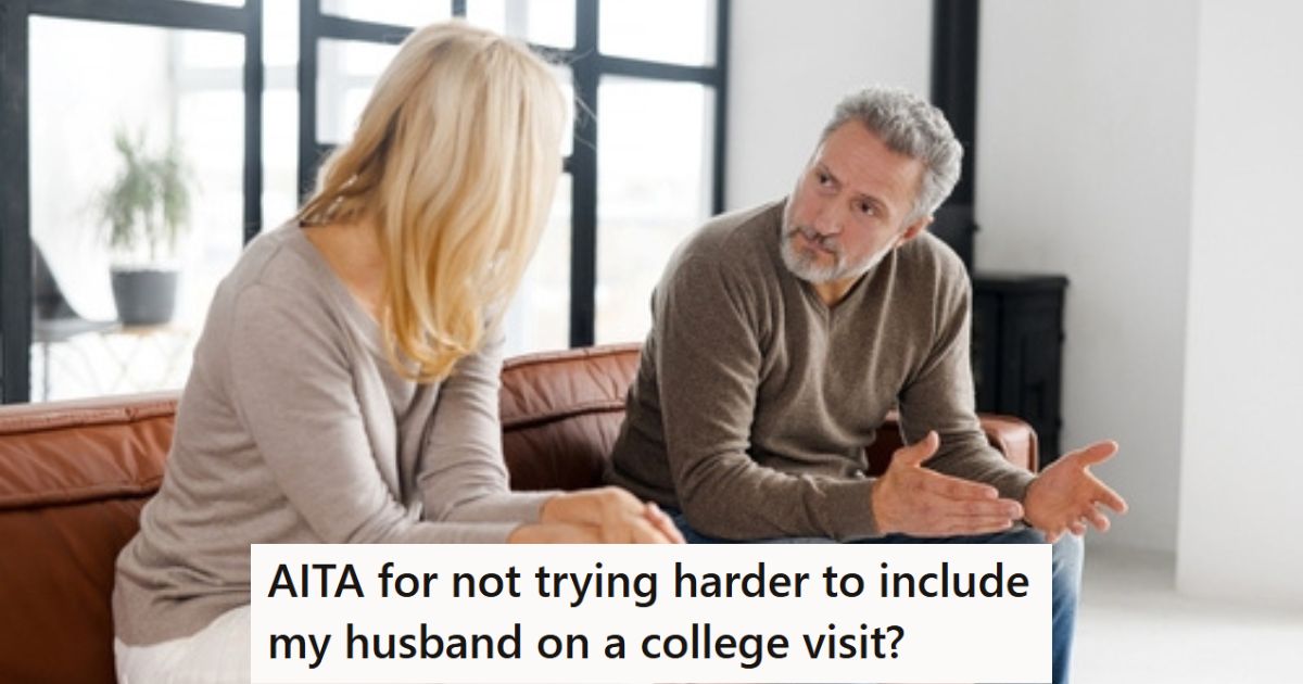 Husband and wife arguing