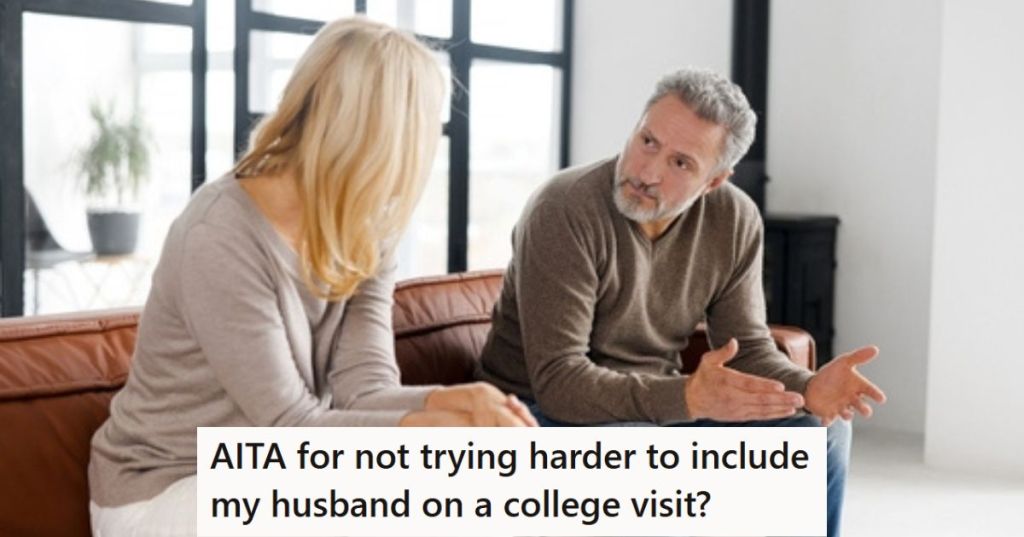 Husband and wife arguing