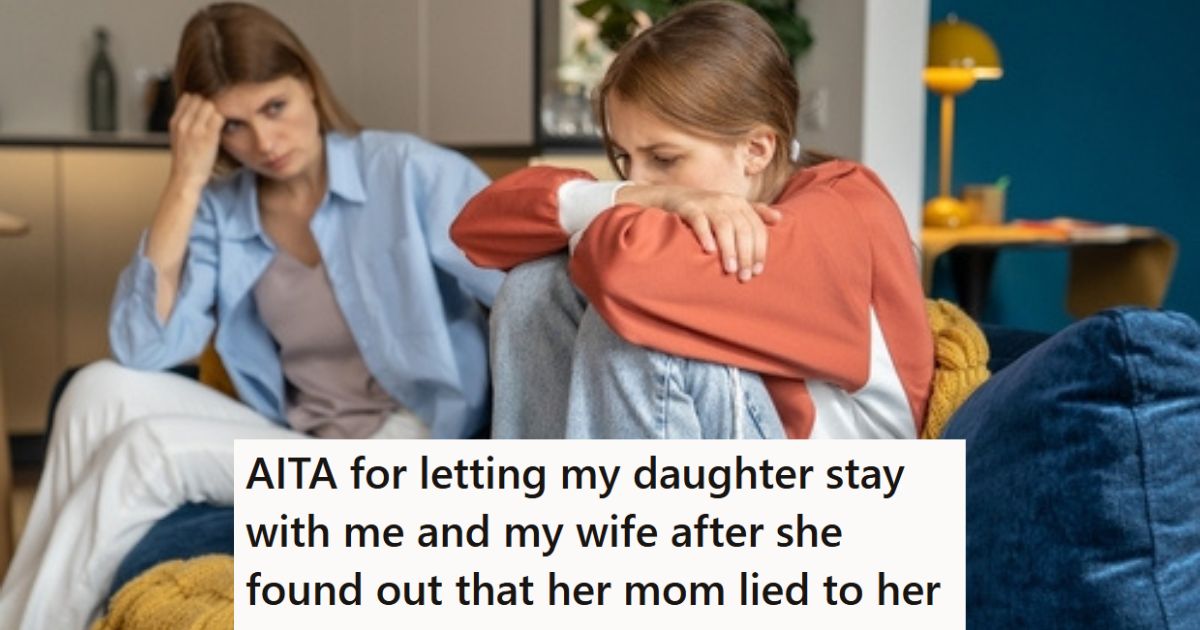 Mom and daughter arguing