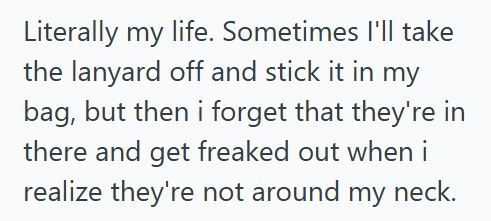Lanyard 2 Shopper Wears His Keys On A Lanyard To Avoid Locking Them In The Car, But Because Of This, People Mistake Him For An Employee Everywhere He Goes
