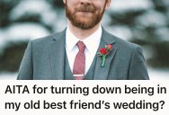 His Best Friend Ignored His Feelings And Still Befriended People Who Has Hurt Him In The Past, So This Man Refused To Be Her Man Of Honor On Her Wedding