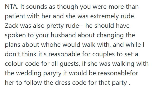Mickey 1 Bride Excludes Best Man’s Girlfriend From Pre Wedding Guys’ Night After She Crashes Rehearsal And Defies Dress Code, And It Leads To A Heated 45 Minute Argument At The Reception