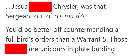 Military 3 Soldier Followed A Warrant Officer’s Order To Swap His Heavy Weapon For A Lighter One, But When His Sergeant Reversed It, The Officer Made Him Regret It