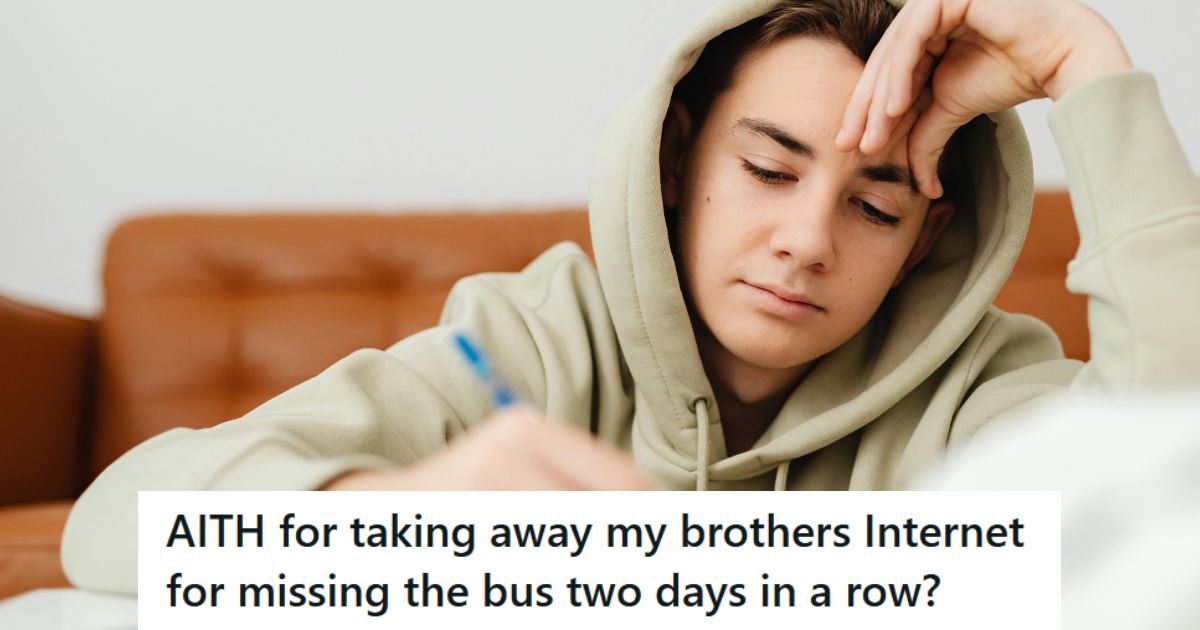 Teen boy having a really hard time in life due to recent changes