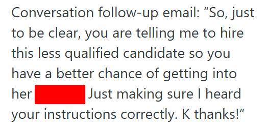 Mistake 1 Hiring Team Member Says Boss Forced Her To Hire His Crush, So She Documented Everything And Let The Womans Mistakes Cost Him His Position And The Company Its Clients