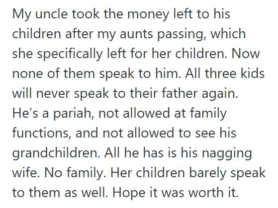 Money Husband Refused To Share Details About His Late Wife’s Savings For His Oldest Son, Which Led To His Wife Accusing Him Of Keeping Her Out Of Family Decisions