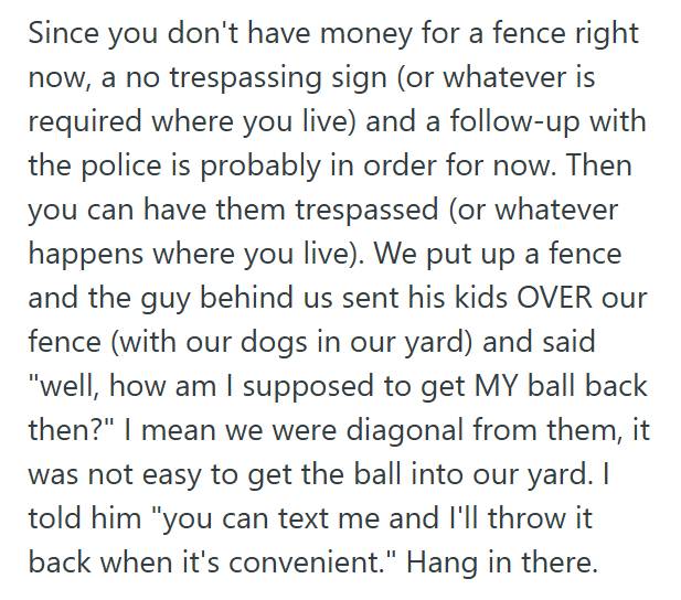 My Yard 1 Homeowners Asked Their Neighbor To Stop Cutting Through Their Yard, But She Keeps Bringing Her Kids And Dog Anyway