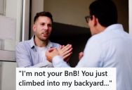 His Neighbors Rented Their Home Out To Vacationers, But The Vacationers Couldn’t Get In And Got Rude With Him, So He Called The Neighbor And Got Their Rental Canceled