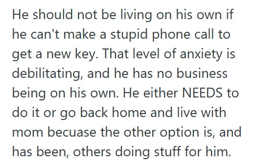 New Key Roommate Debates Locking Her Ex Out All Night After He Refuses To Replace His Broken Apartment Key, But Worries It Might Be Taking Things Too Far