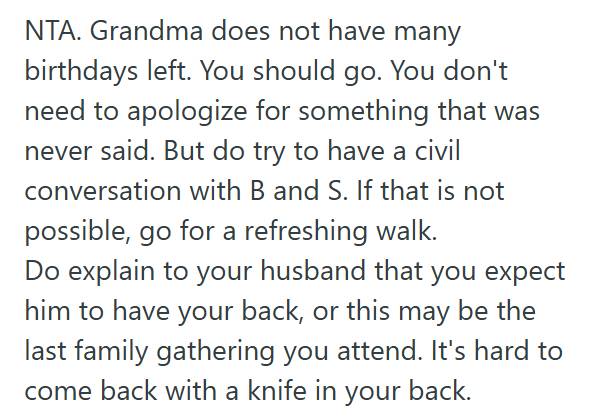 No Apology 2 Wife Was Uninvited From Her Husband’s Grandmother’s 90th Birthday After An Aunt Revived A False Rumor About Her, But When Her Husband Told Her To Apologize Anyway, She Refused