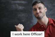 Substitute Teacher Walked Down The Hall To The Office And Got “Arrested” By The School Resource Officer Who Thought He Was A Student Without A Hall Pass