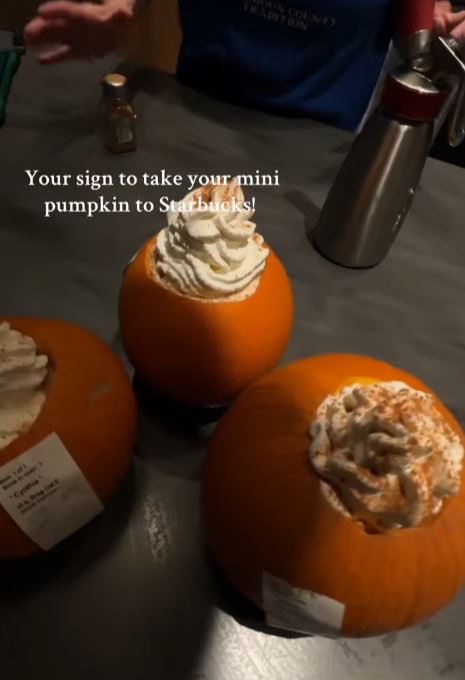 Pumpkin coffee