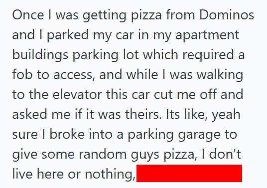 Pizza 1 Resident Picked Up A Pizza For Dinner, But His Neighbor Mistook Him For A Delivery Driver And Tried To Take The Box
