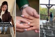 Boyfriend Works With His Girlfriend’s Friends To Trick Her Into Thinking She’s Planning A Proposal For Someone Else, But It Is All For Her