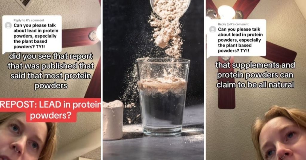 Protein powder and lead