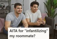 He Moved In With A Messy New Roommate Who Always Ate His Food, So He Called Him Out On It And The Roommate Said He Would Try To Change