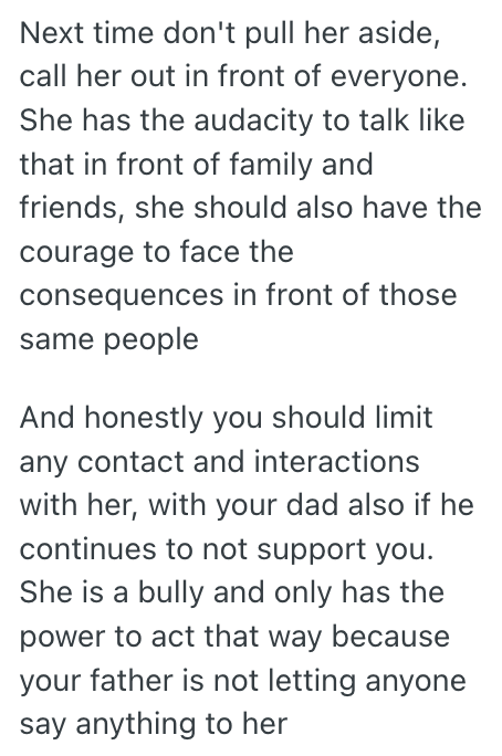 Screenshot 2025 10 01 at 09.22.14 Adult Daughter Tried Hard To Be Kind To Her New Stepmom, But Unfortunately Her Stepmom Isnt Extending Her The Same Courtesy