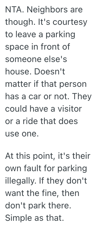 Screenshot 2025 10 01 at 11.40.20 AM Driver Got The City To Put Up A Handicapped Parking Spot In Front Of His Grandparents House, But Now His Neighbors Are Upset Because They Got Parking Tickets