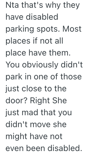 Screenshot 2025 10 01 at 11.46.50 AM Grocery Shopper Was Asked By A Woman Who Said She Was Disabled To Give Up His Parking Spot Close To The Store, But He Wouldnt Do It