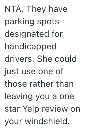 Screenshot 2025 10 01 at 11.46.56 AM Grocery Shopper Was Asked By A Woman Who Said She Was Disabled To Give Up His Parking Spot Close To The Store, But He Wouldnt Do It
