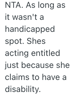 Screenshot 2025 10 01 at 11.47.22 AM Grocery Shopper Was Asked By A Woman Who Said She Was Disabled To Give Up His Parking Spot Close To The Store, But He Wouldnt Do It