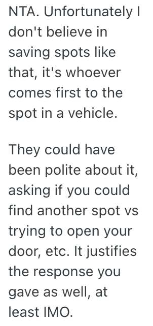 Screenshot 2025 10 01 at 11.53.58 AM A Driver Found A Parking Spot In A Crowded Area, And They Parked In It Even Though A Woman Said She Was Saving The Spot For Her Friends