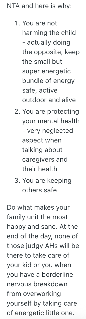 Screenshot 2025 10 01 at 11.56.51 AM A Mom Got Her Son A Leash Because He Kept Running Away In Public, And A Neighbor Told Her Shes A Horrible Mother