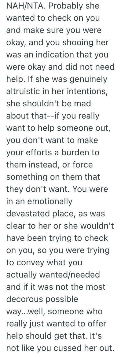 Screenshot 2025 10 01 at 12.06.09 PM An Upset Shopper Cried In Their Car In A Grocery Store Parking Lot, And They Turned Away A Woman Who Tried To Approach Their Car