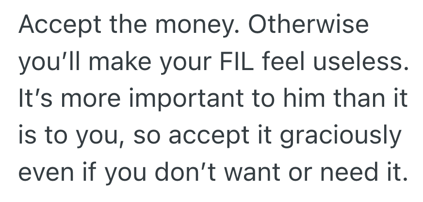 Screenshot 2025 10 01 at 3.53.42 AM Husband Wont Accept Money From His Father In Law For Meals His Wife Makes, And Shes Upset Because Her Dad Just Wants Some Independence And Dignity