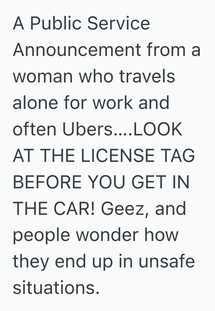 Screenshot 2025 10 01 at 5.37.21 PM Driver Was Just Waiting For A Parking Spot, But When A Nearby Security Guard Mistook His Vehicle For An Uber, He Nearly Guided A Confused Passenger Into The Wrong Car