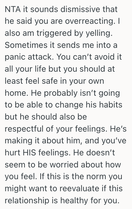 Screenshot 2025 10 03 at 13.24.09 Trauma Victim Is Finding Herself Repeatedly Triggered By Her Loving Boyfriend, And One Particular Behavior Is Making Her Feel Unsafe In Her Own Home