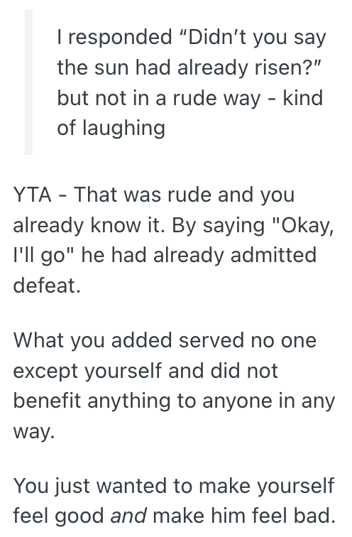 Screenshot 2025 10 03 at 13.40.05 e1759495432599 Vacationing Couple Were Set To Watch A Romantic Sunrise, But Then She Pointed Out A Mistake Hed Made, And Their Entire Relationship Was Thrown Into Question