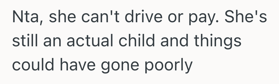 Screenshot 2025 10 03 at 3.26.33 PM Big Brother Gave His 14 Year Old Sister And Her Date A Ride To A Coffee Shop, But Shes Giving Him The Silent Treatment For Staying