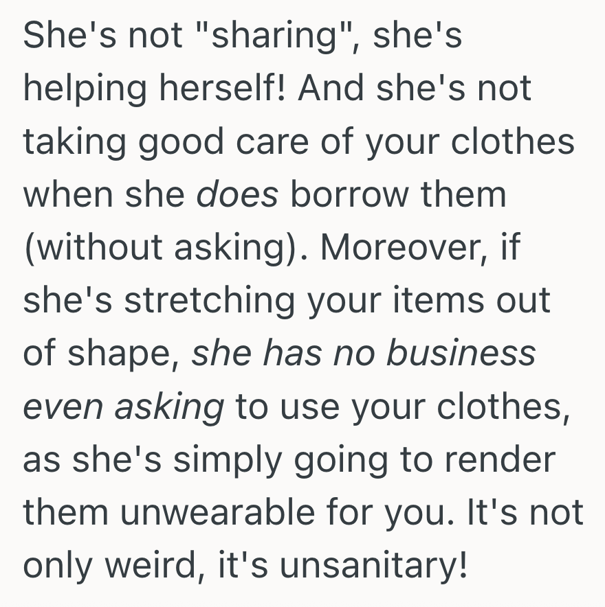 Screenshot 2025 10 03 at 4.17.15 PM Womans Roommate Keeps Taking Her Clothes Without Permission, So After She Ripped Her Dress, She Told Her Not To Take Her Clothes Again