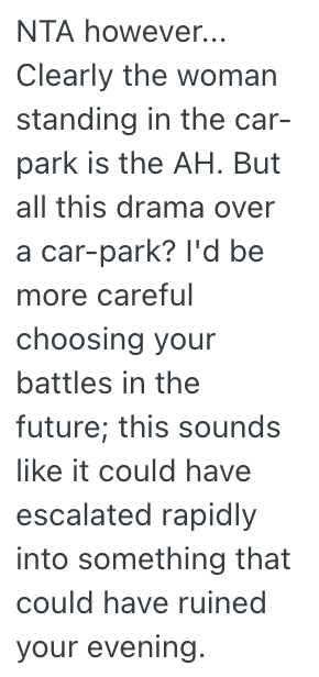 Screenshot 2025 10 03 at 6.41.40 AM A Driver Got Annoyed With A Woman Trying To Save A Parking Space By Standing In It, So She Waited in Her Car Until the Woman Finally Moved