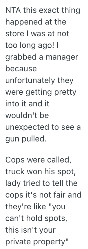 Screenshot 2025 10 03 at 6.42.23 AM A Driver Got Annoyed With A Woman Trying To Save A Parking Space By Standing In It, So She Waited in Her Car Until the Woman Finally Moved