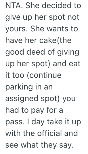 Screenshot 2025 10 03 at 6.57.46 AM A University Employees Coworker Wanted Them To Give Up Their Prized Parking Spot To A Student, But They Wont Do It