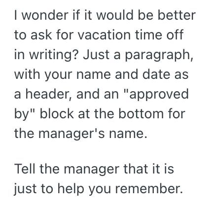 Screenshot 2025 10 03 at 8.48.45 PM Employee Planned Their Time Off Carefully And Notified Their Managers About Their Upcoming Absence, But They Still Got Blamed For Missing Work