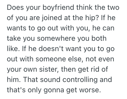 Screenshot 2025 10 05 at 11.50.50 PM Womans Sister Surprised Her With Concert Tickets, But Her Boyfriend Got Upset And Accused Her Of Disrespecting Him