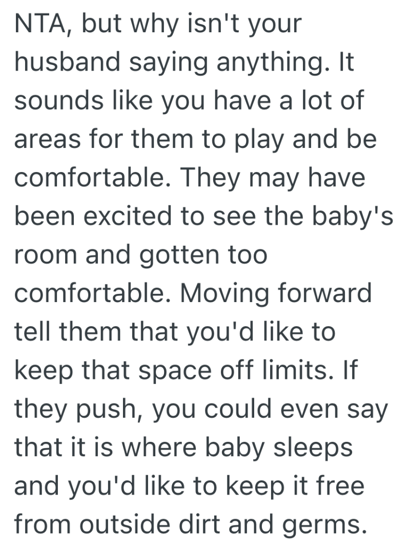 Screenshot 2025 10 05 at 6.53.31 AM e1759661681561 New Mom Gives Her Nieces And Nephew Plenty Of Space To Play, But Her In Laws Say Shes Rude To Ask Them To Stay Out Of Her Baby’s Room