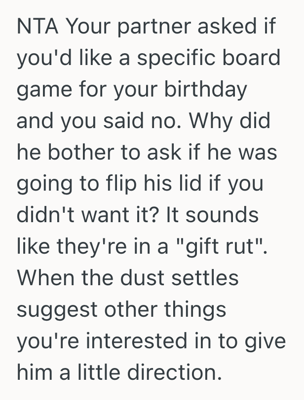 Screenshot 2025 10 06 at 1.06.00 PM Man Doesnt Want Anymore Figurines Or Board Games, But His Spouse Gets Upset Because He Wanted To Get Him A Board Game For His Birthday