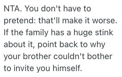 Screenshot 2025 10 06 at 1.17.36 PM He Hasnt Talked To His Brother In Many Years, But His Family Still Thinks He Should Go To His Going Away Party