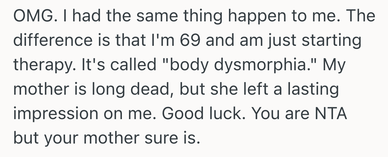 Screenshot 2025 10 06 at 2.13.48 PM Young Woman Gets Bullied By Her Mom About Her Weight At A Family Dinner, So She Releases Pent Up Anger In Front Of Everyone