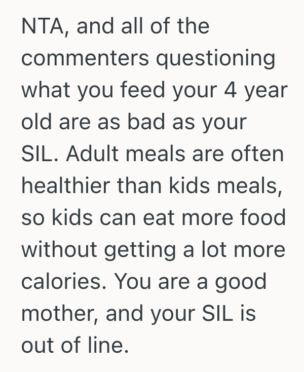 Screenshot 2025 10 06 at 2.14.26 PM Mom Let Her Kids Order Adult Meals At A Family Birthday Lunch, But Her Dramatic Sister In Law Turned It Into A Full Blown Argument