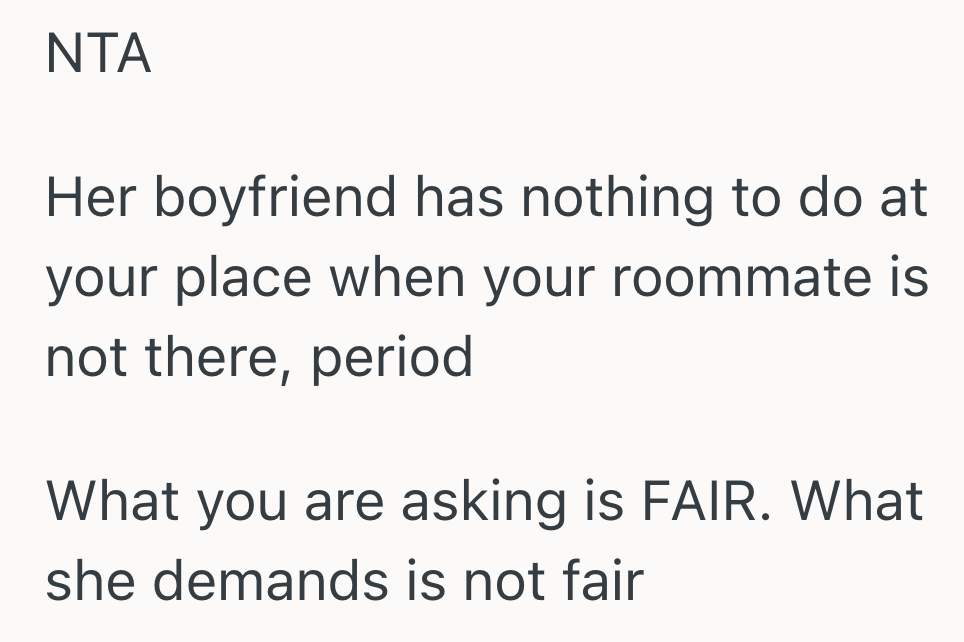 Screenshot 2025 10 06 at 2.35.31 PM Woman Notices That Her Roommates Boyfriend Is At Their Place All The Time, So She Gives Her Roommate Two Options