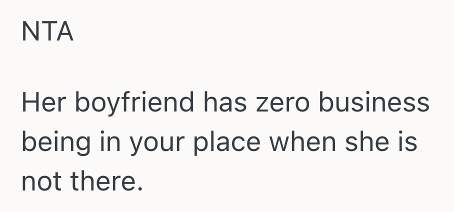 Screenshot 2025 10 06 at 2.35.58 PM Woman Notices That Her Roommates Boyfriend Is At Their Place All The Time, So She Gives Her Roommate Two Options