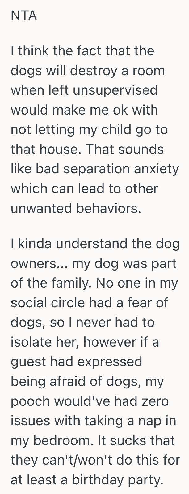 Screenshot 2025 10 06 at 4.42.52 PM Little Boy Didnt Want To Attend His Friends Birthday Party Because Of His Fear Of Dogs, But When His Mother Asked The Parents To Put The Dog Away, They Accused Her Of Being Difficult