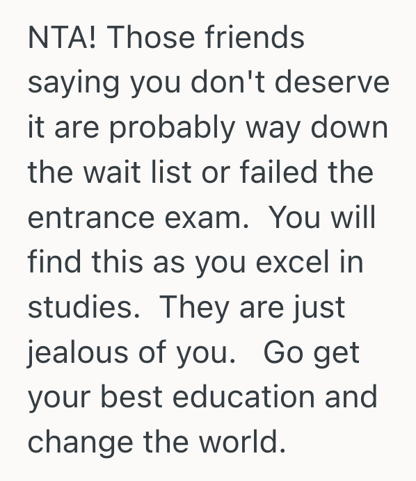 Screenshot 2025 10 06 at 4.59.34 PM Student Got Accepted Into A Prestigious School, But When Her Other Friends Didnt Get In, They Lashed Out And Told Her She Didn’t Deserve It