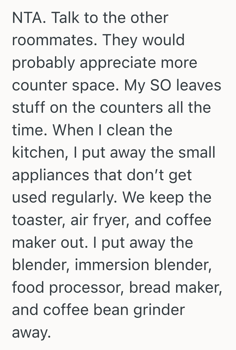 Screenshot 2025 10 06 at 5.11.16 PM Womans Boyfriend Refused To Move His Dusty Coffee Maker, So Their Kitchen Turned Into A Battlefield